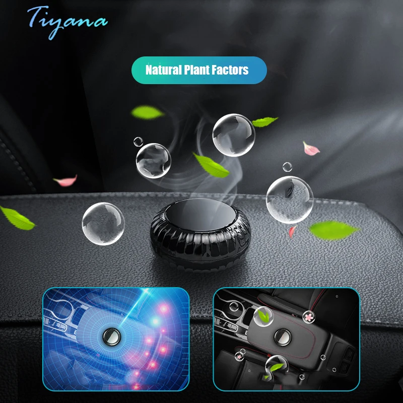

Car Perfume Aromatherapy Car Interior Decoration Ornaments Zinc Alloy Solid Fragrance Balm Long Lasting Light Fragrance Purify