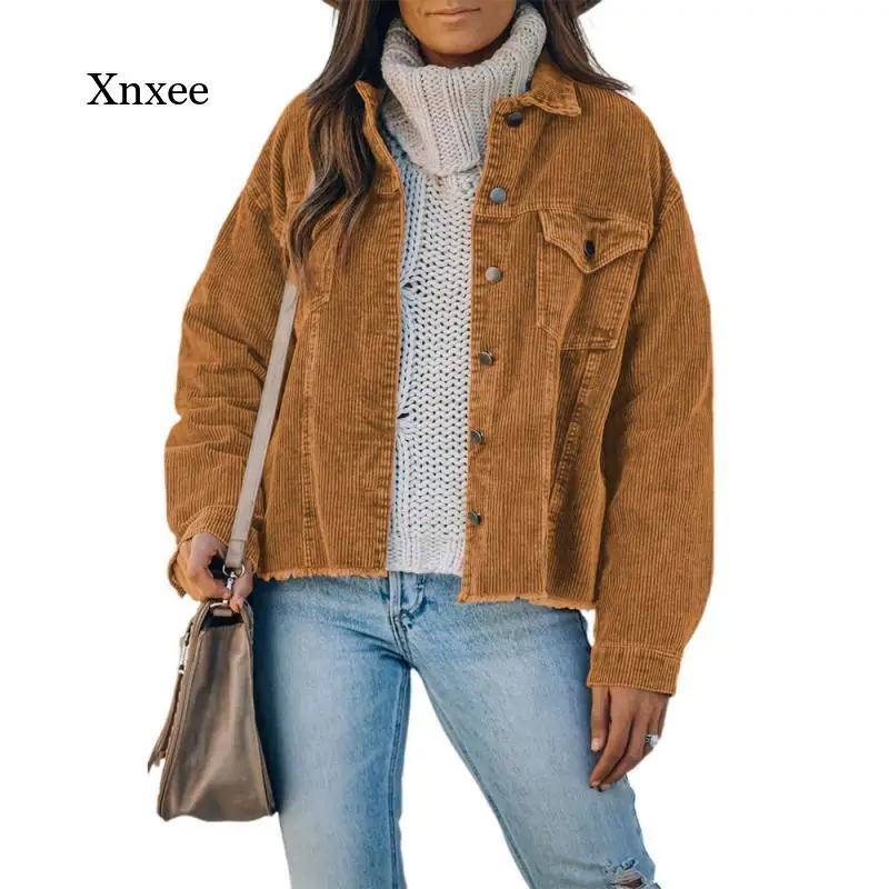 Осенне-зимняя женская новая куртка модная однотонная однобортная простая