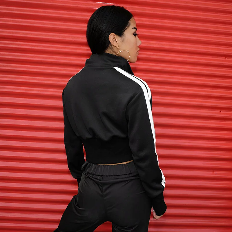 Женская Повседневная Базовая куртка бомбер на весну и осень короткое пальто с