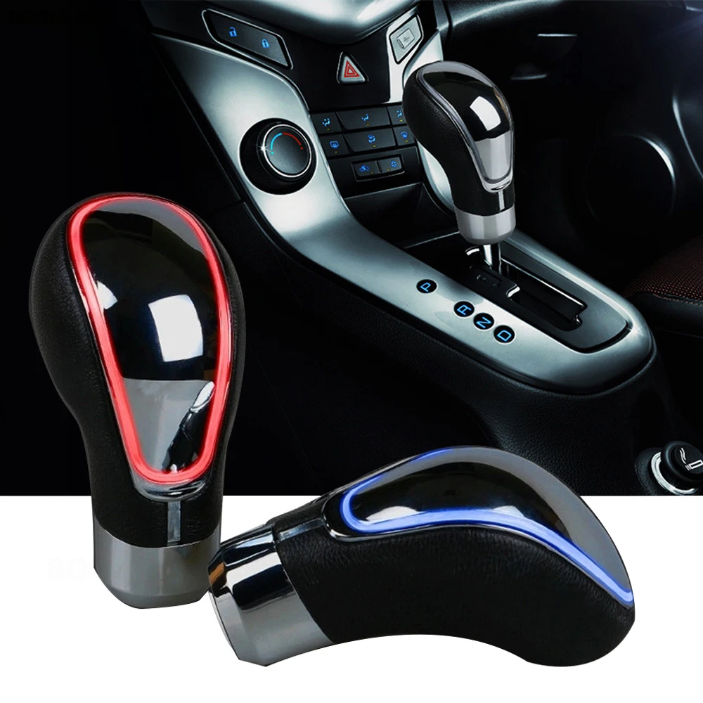 

Universal Cool LED Gear Shift Knob Gear Stick Knobs with colorful led light Touch motion activated MT Car Auto Gear Shift Knob