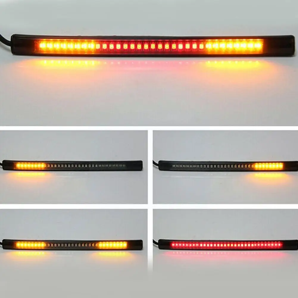 

Универсальная гибкая мотоциклетная Светодиодная лента 12 в 48 Smd для заднего номерного знака