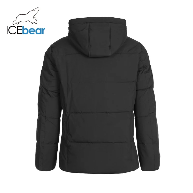 ICEbear новая мужская одежда высокого качества Мужское зимнее теплое пальто брендовая куртка MWD19851I