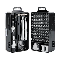 computer repair kit115 in 1 magnetic laptop screwdriver kit precision screwdriver set small impact screw driver set with case