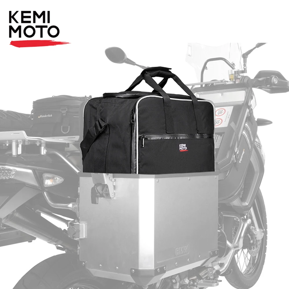 

Внутренние Сумки KEMiMOTO мотоциклетные сумки для багажа для BMW R1200GS Adv черные R 1200 GS adventure с водяным охлаждением 2013-2017