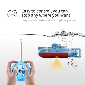 Mini RC Submarine 6 Channel Remote Control Boat Ship Waterproof Diving Toy Simulation Model Gift For