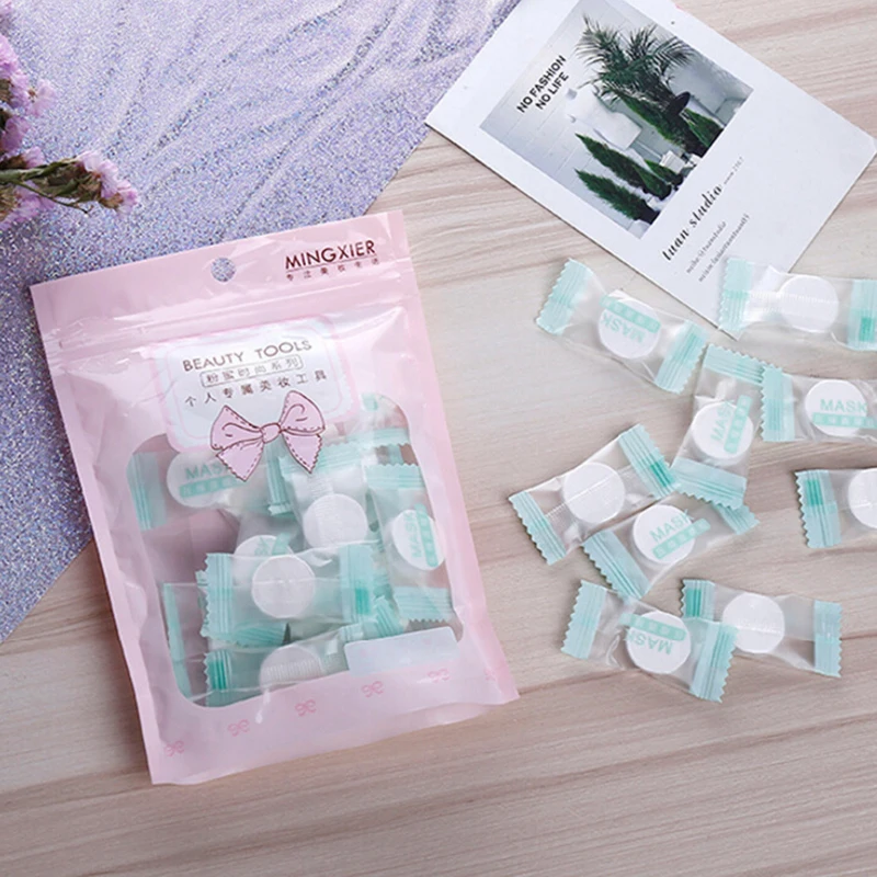 Ультратонкая увлажняющая одноразовая компрессионная маска для лица 30 цветов