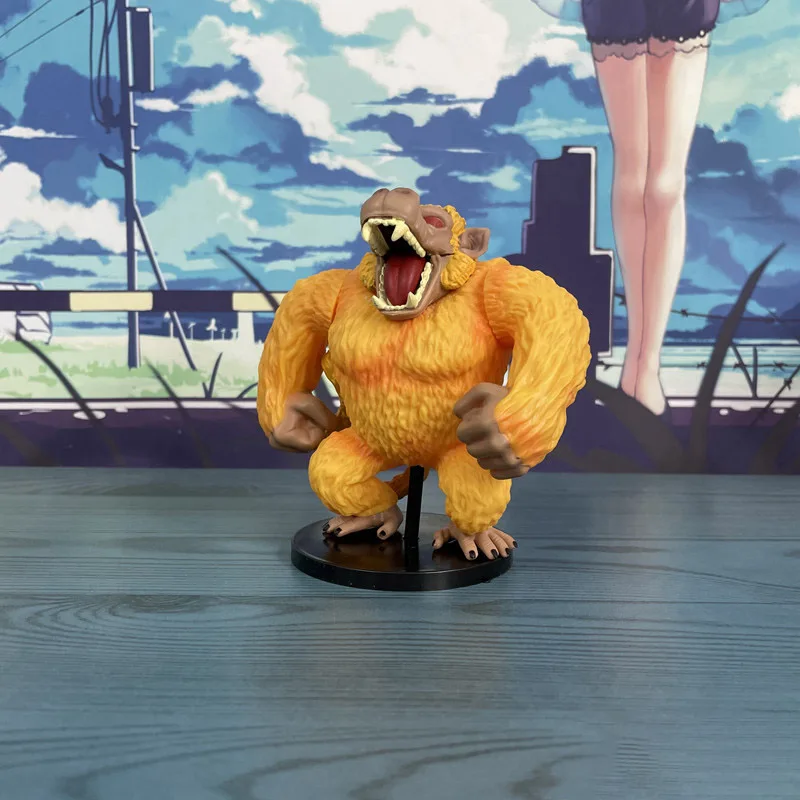 14cm Anime Dragon Ball Z DBZ GK Gorilla Orangutan Son Goku Great Ape Vegeta Statues PVC Action Figures Model Dolls Toys - купить по