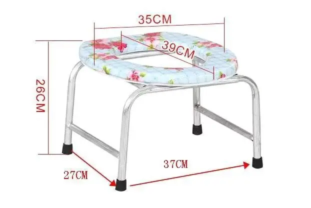 Plastic closestool spittoon Urine bucket cuspidor Urinal basin potty chair mobile toilet | Стулья и табуреты для ванной