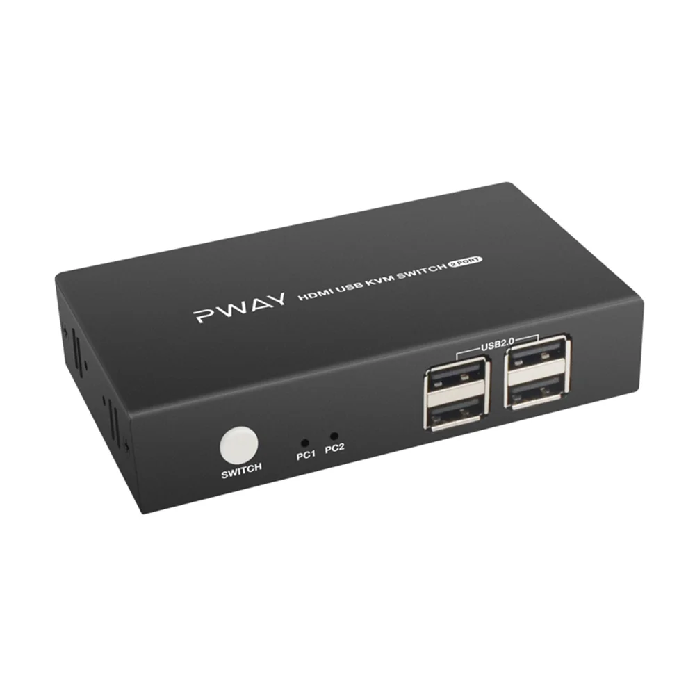 Переключатель PWAY KVM HDMI кабель с поддержкой USB 2 0 vga разветвитель для клавиатуры