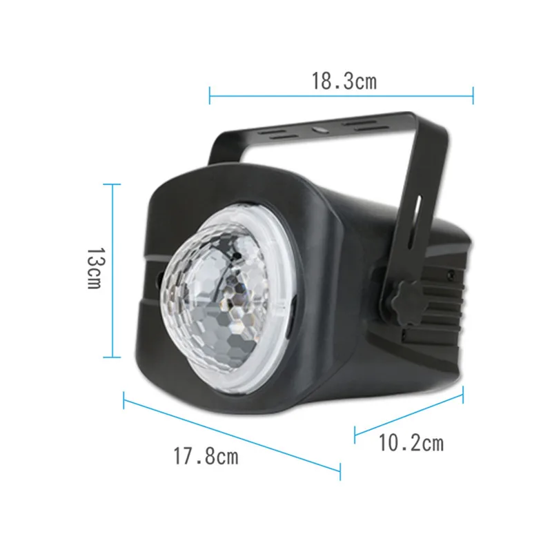 2020 Новый светодиодный светильник волны океана RGB диско лазерный Голосовое