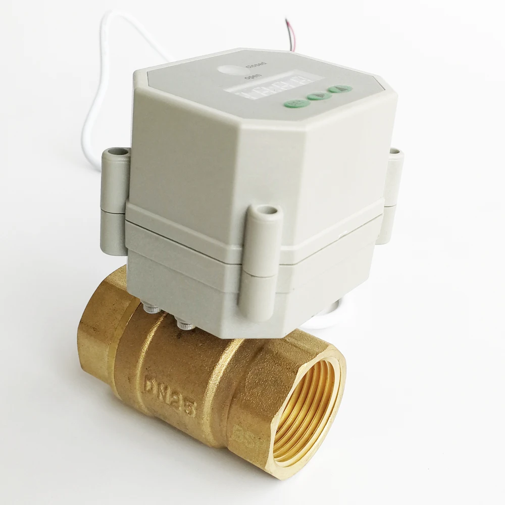 Электрический таймер открытые/закрытые клапаны AC/DC9V-24V BSP/NPT 1 'ɽN25 для садового