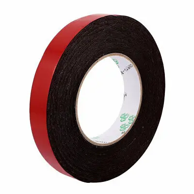 

20mmx1mm Dual Sided Sponge Tape Adhesive Sticker Foam Glue Strip Sealing 33Ft