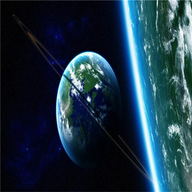 

Photo Studio Props Photography Backdrop Beautiful Dream Universe Earth Moon Interior Decoration Vinyl Background For Portrait