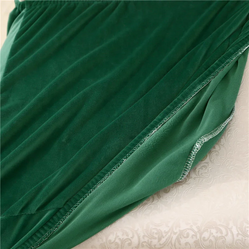 

Velvet Fabric Seat Cover Elastic Chair Covers Spandex Removable Cushion Cover Chair Cover For Dining Room Kitchen Restaurant