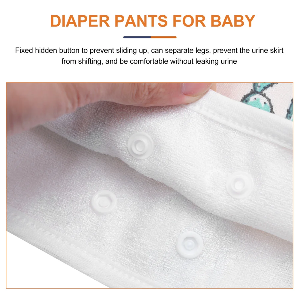 

1Pc Comfortable High-waist Nappy Skirt Adorable Lovely Practicing Nappy