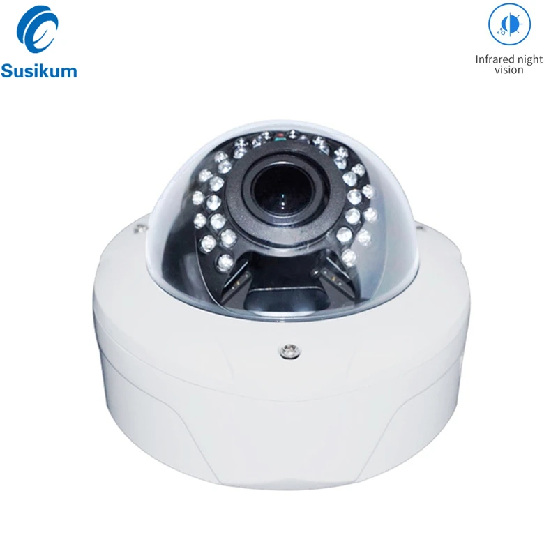 

5 МП HD аналоговая купольная камера высокого разрешения 1,7 мм 180 градусов объектив рыбий глаз 30Pcs светодиоды ИК Ночное Видение домашняя камера...