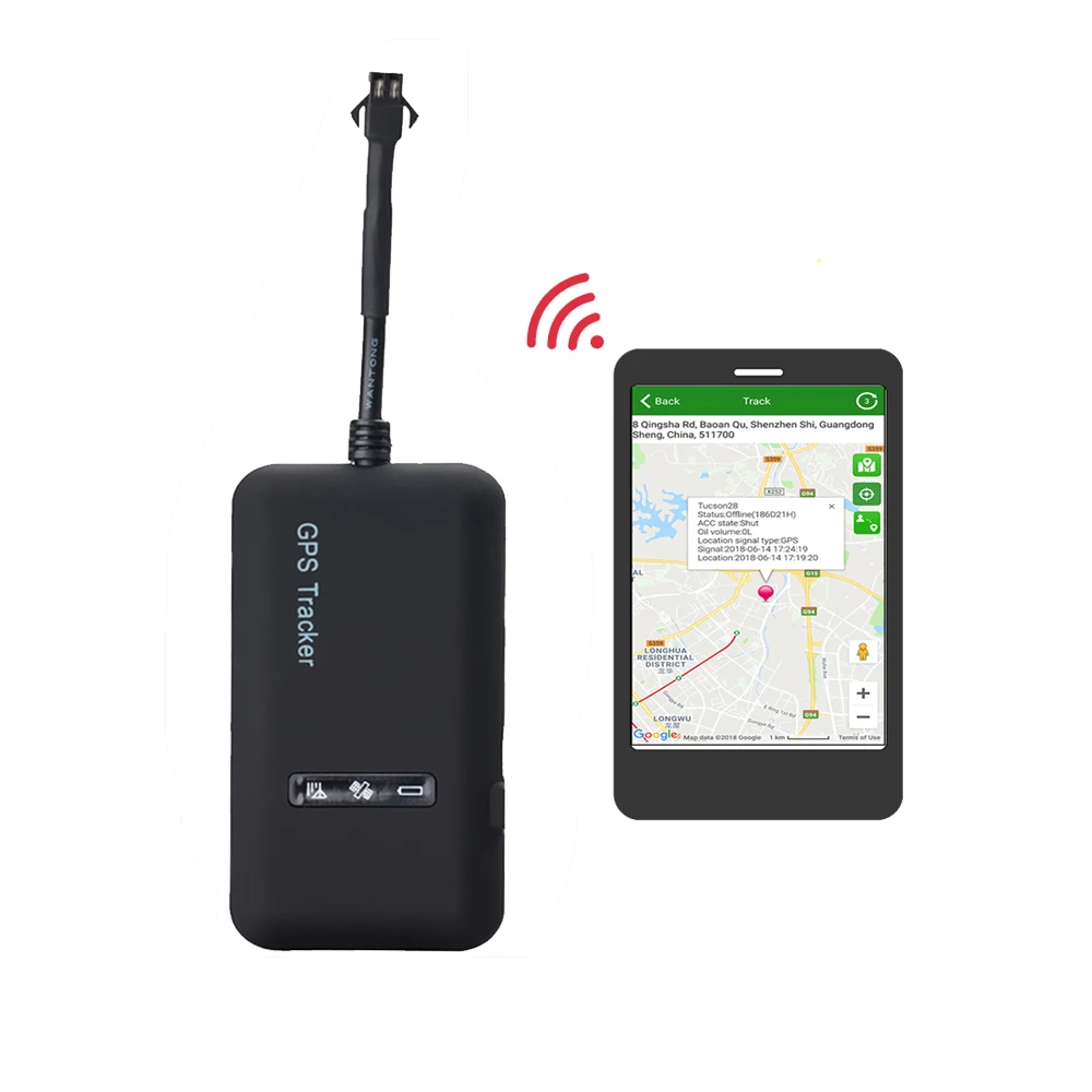 Мини GPS автомобильный трекер локатор отключает топливо TK110 GT02A GSM для автомобиля 12