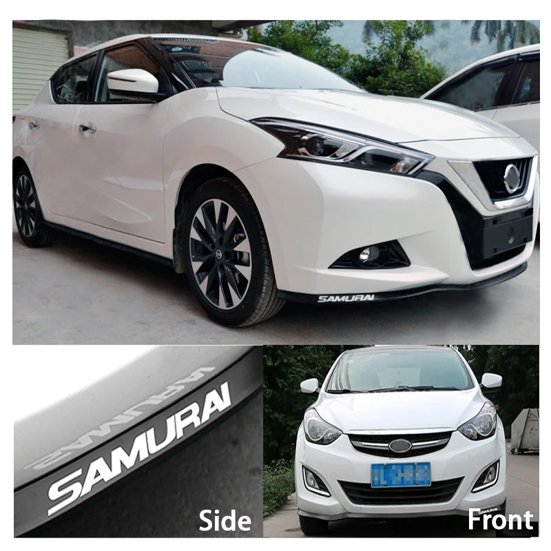 Дефлектор для бампера автомобиля губ переднего спойлера юбки Nissan Micra March Datsun