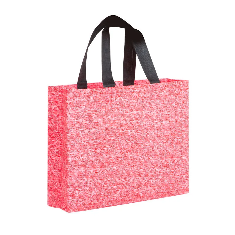 

40PCS / LOT Environmental Shopping Bag Handbag Reusable Nonwoven Grocery Shopper Tote Mesh Women Non woven Tote Bags