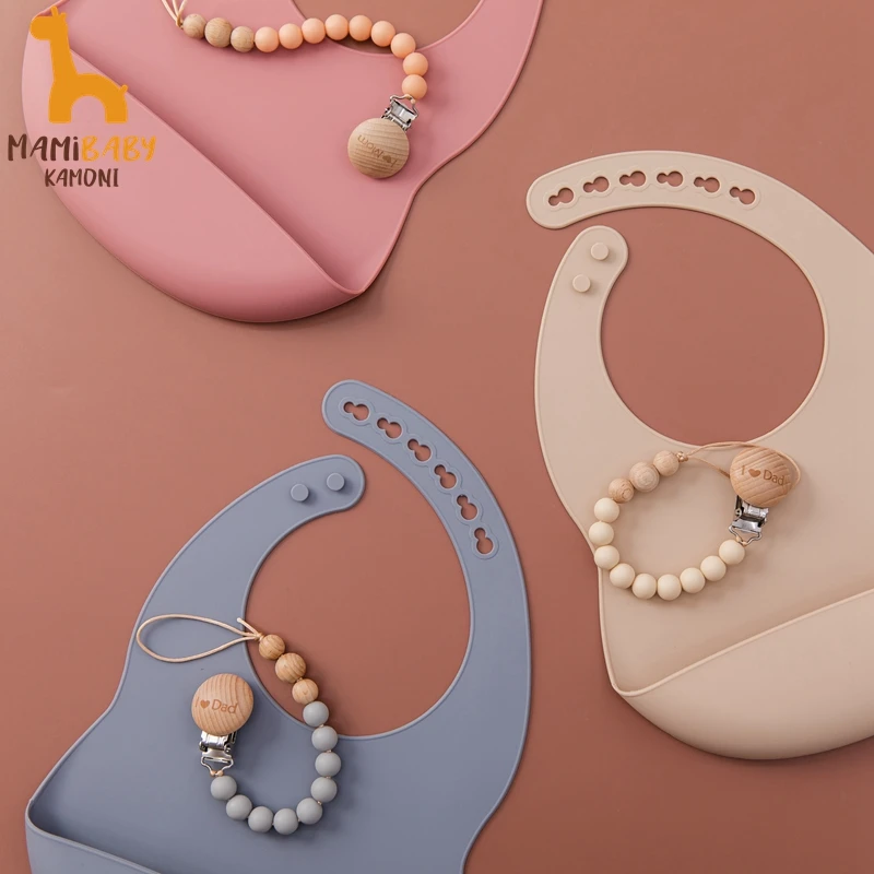 

1 шт., силиконовые нагрудники для новорожденных девочек и мальчиков