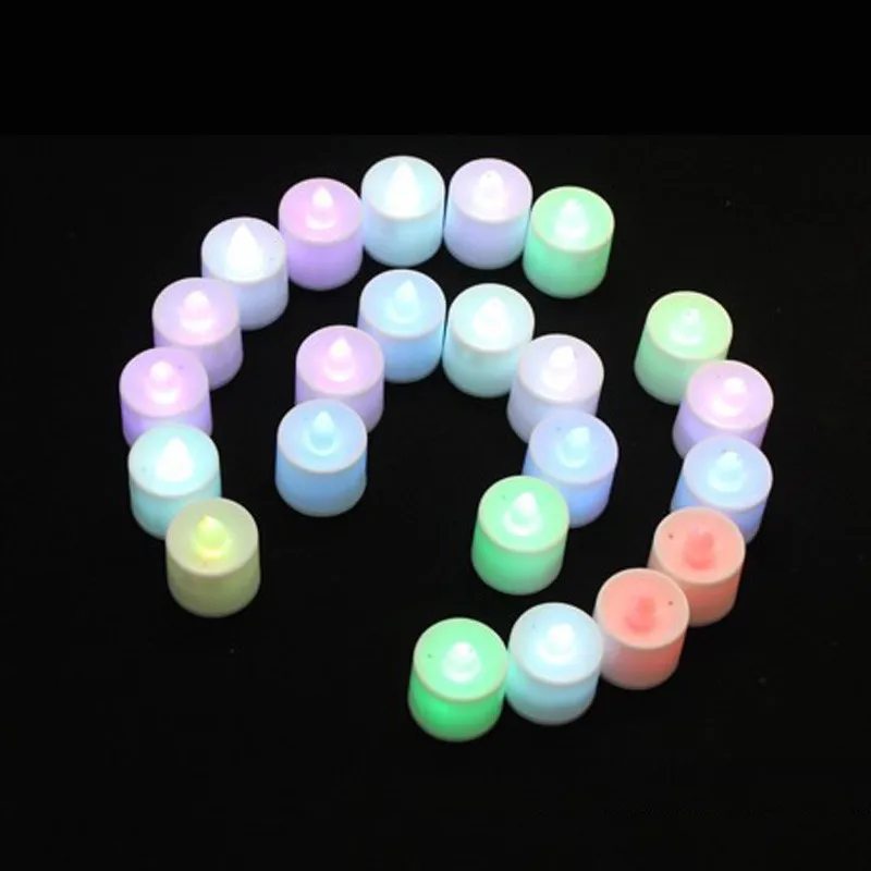 

#50 Mini Colorful Romantic Electronic Candle Led Light For Party Decorate Cf Home Decoration Living Room Bedroom Lighting
