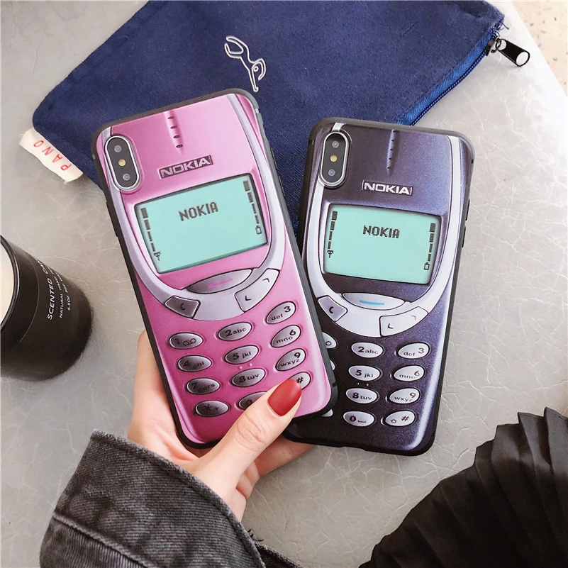 Классический ретро чехол для телефона iPhone 6 S 7 7plus 8 8plus X XR XS max 11 11PRO мобильный