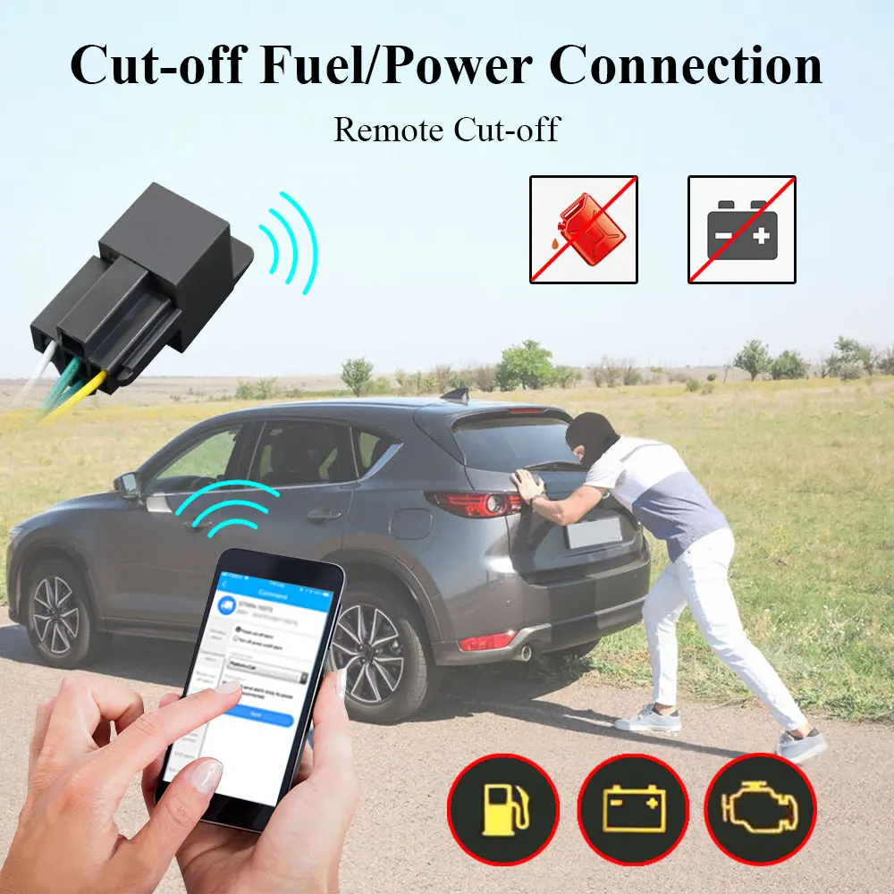 GT06 GPS трекер для автомобилей SMS GSM GPRS|GPS-трекеры| |