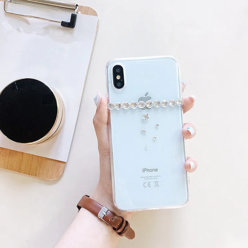 Для Samsung j5 j7 j4 j6 j8 A5 A7 A9 A8 A6 PLUS 2017 2018 A80 чехол Роскошный Блестящий горный хрусталь