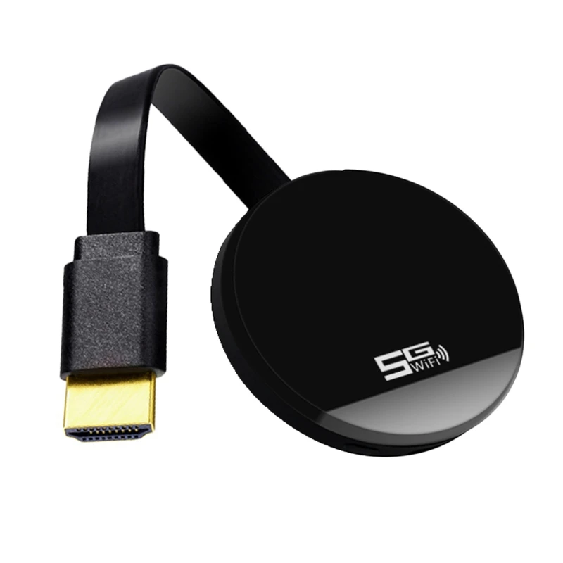 HDMI-Compatible Wireless Display Adapter 5G WiFi 1080P Mobile Screen Mirroring Receiver Dongle to TV/Projector for IOS | Компьютеры и