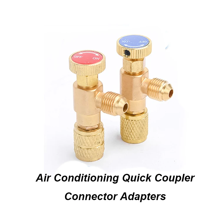 2 шт. предохранительный клапан R410A R22 для кондиционера переходник быстрой