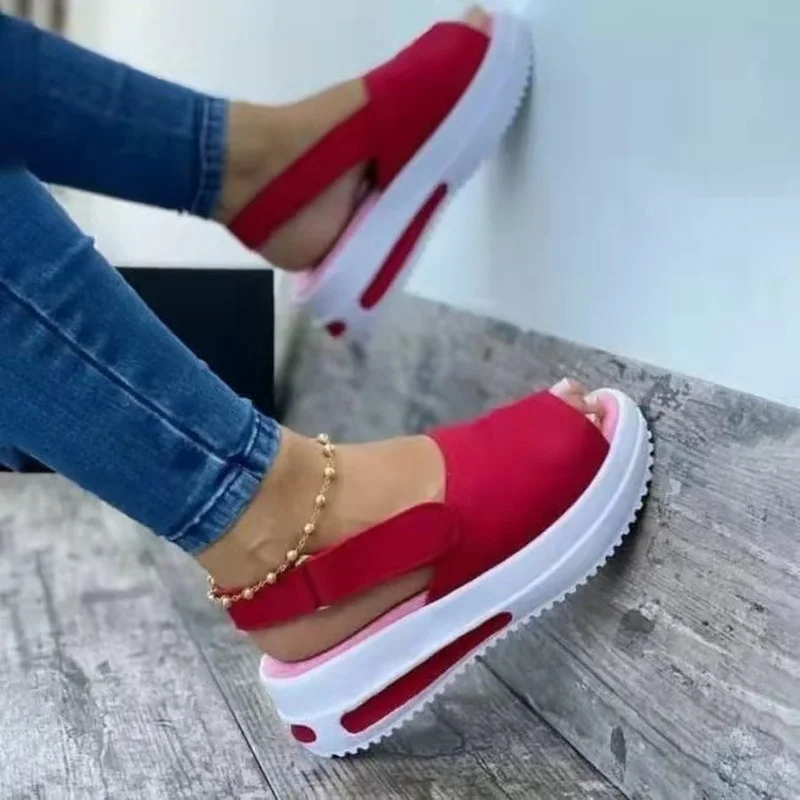

Women Sandals Soft Stitching Ladies Sandals Comfortable Flat Sandals Women 2021 New Open Toe Beach Shoes Woman Footwear