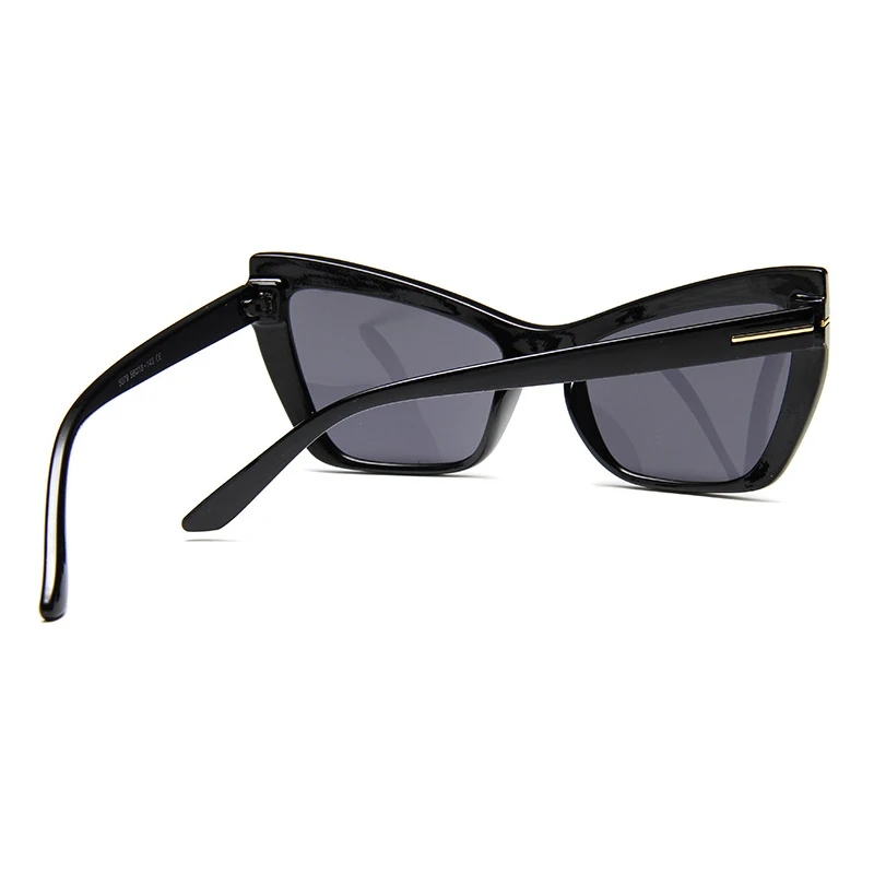 Солнцезащитные очки Tom Cat Eye UV400 женские брендовые дизайнерские большого размера в