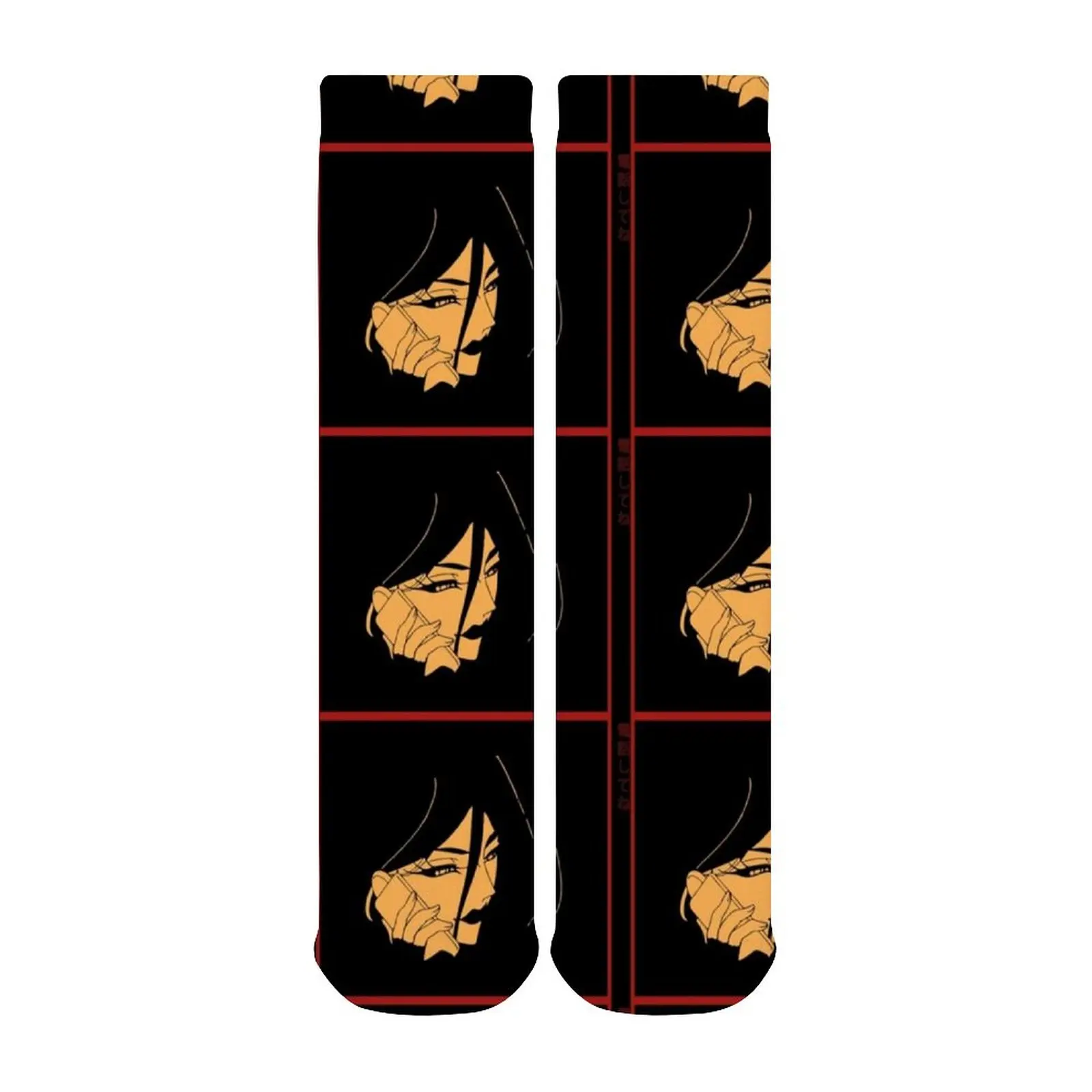 

Devilman Crybaby Socks Large Chemical Fiber Novelty Stockings Photo Boy Anti-Slip Street Socks