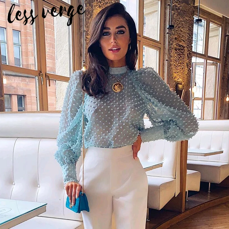 Женская винтажная блузка с цветочной вышивкой элегантная шифоновая круглым