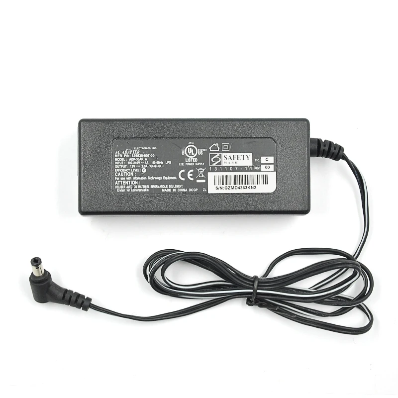 Для DELTA ADP-30AR A 12V 2.5A зарядное устройство адаптера переменного тока + шнур питания |