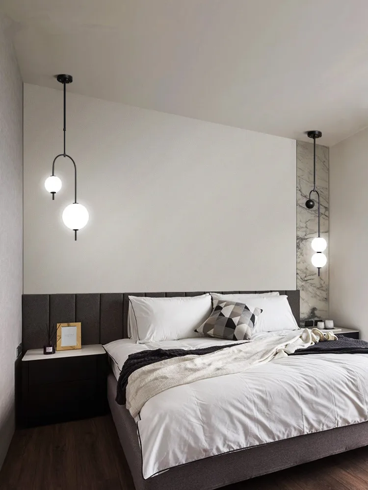 Скандинавский дизайн арт-модель комнаты арт прикроватная тумбочка для спальни