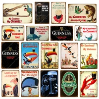 my goodness my guinness metal painting signs vintage poster bar pub decorative plaque home decor beer advertising plate yj057