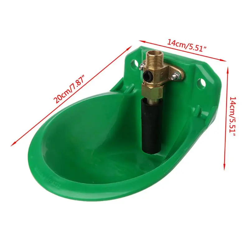 Automatic Sheep Water Bowl Drinker Waterer Cups Goat Calves Cattle Pig Dog Piglets Wateing Syatem Livestocktool | Дом и сад