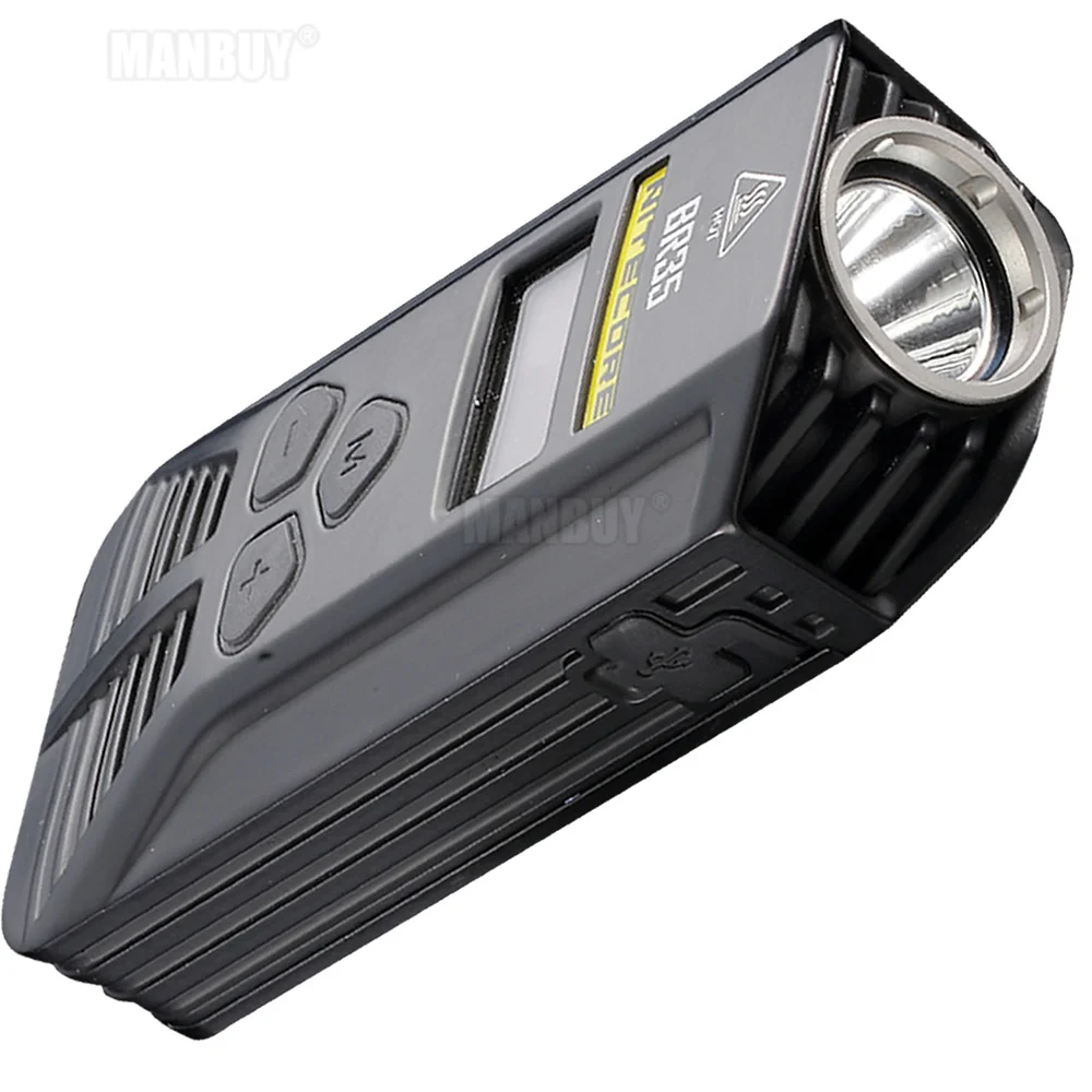 Перезаряжаемый велосипедный фонарь Nitecore BR35 1800 люмен 2xcree XML2 U2 встроенный