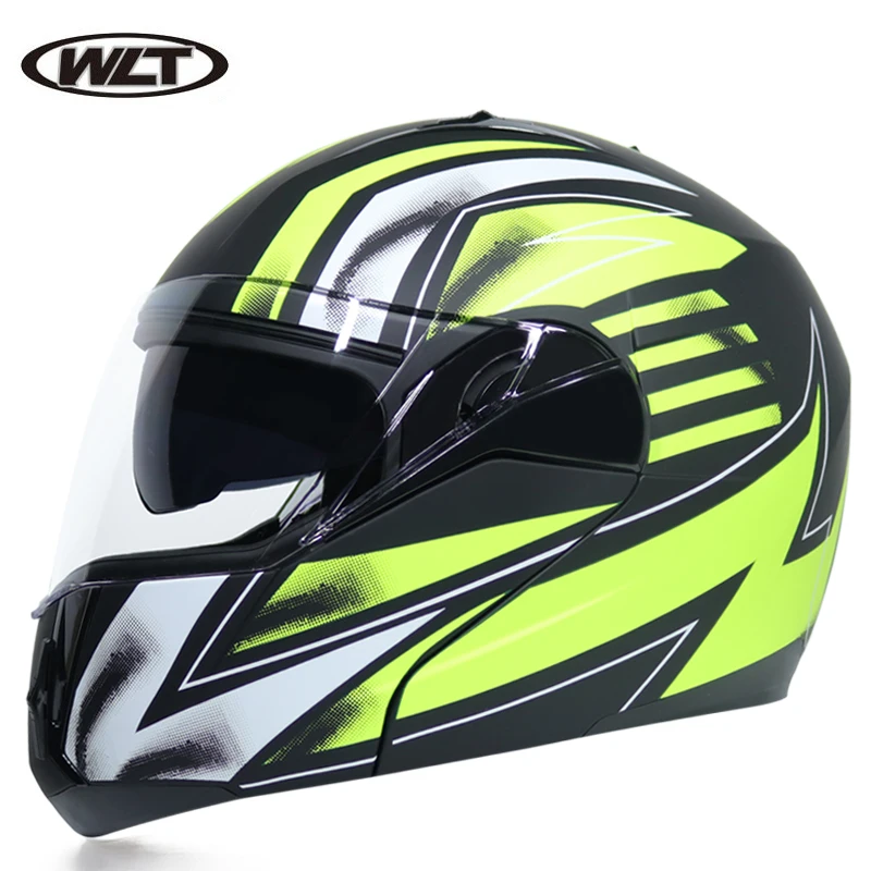 Hot Saling Modular Flip Helmet Dual Lens Capacete Casco Motorcycle Racing Helmet DOT Approved