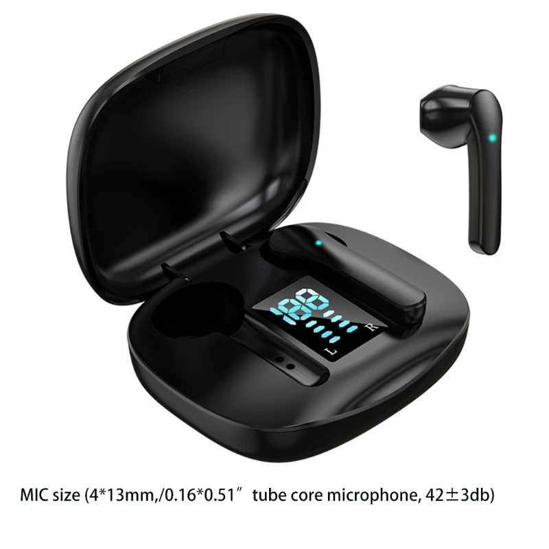 

JS36 гарнитура 5,1 с зарядным отсеком, Tws, полувкладыши, стерео, настоящие Беспроводные стереонаушники с шумоподавлением