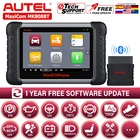 Autel MaxiCom MK808BT автомобильный диагностический инструмент OBD2 беспроводной считыватель кодов все системы диагностический сканер обновленная версия MX808