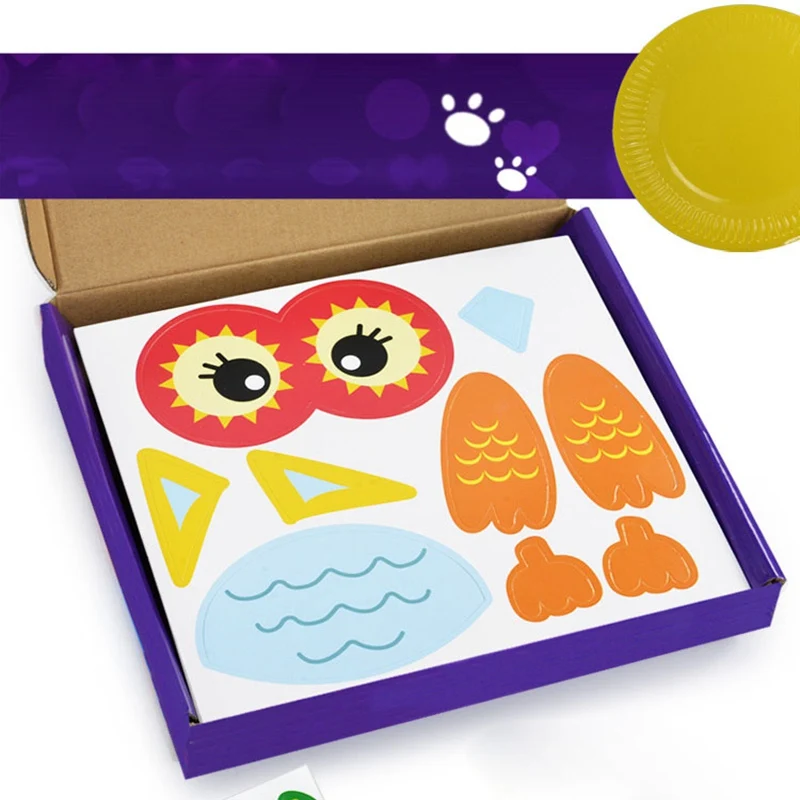 1 шт. бумажный поднос для детского сада|Поделки своими руками| |