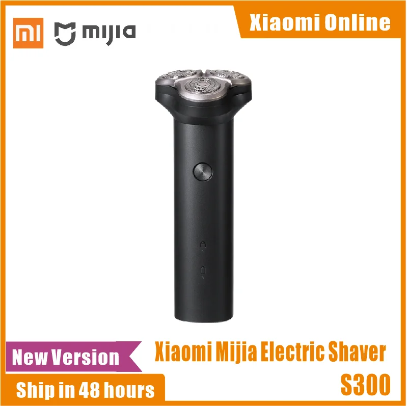 2020 Xiaomi Mijia S300 3D плавающая умная электробритва IPX7 Водонепроницаемая бритва Type C для