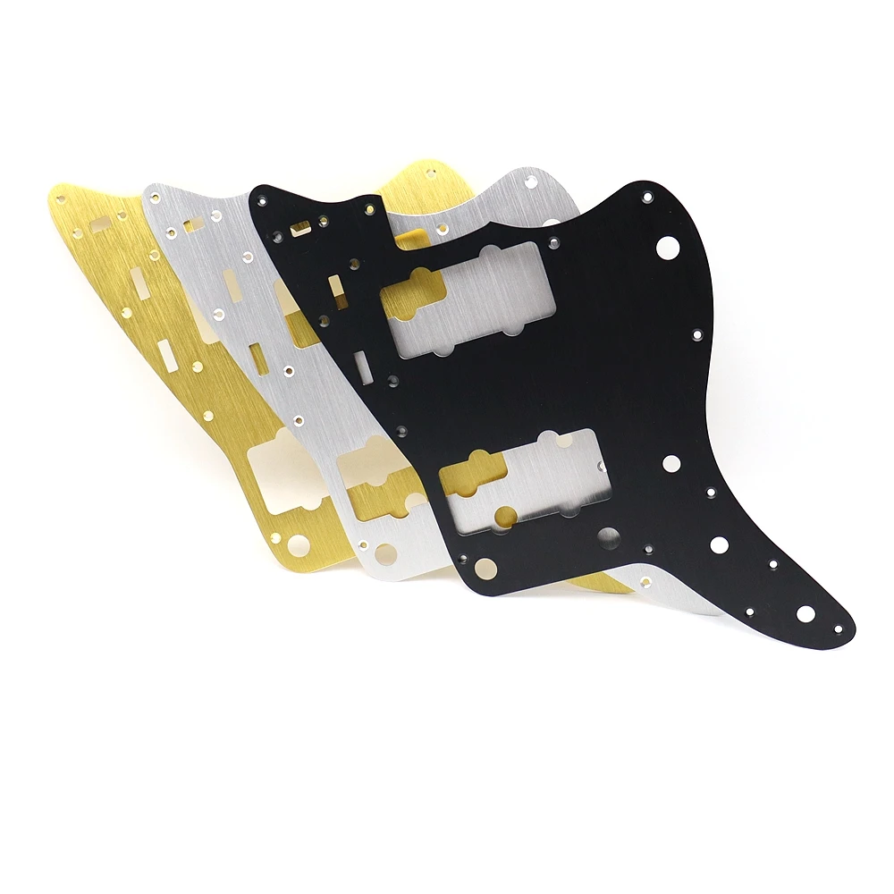 

1pcs Guitar pickguard metal aluminum alloy JM Electric Guitar guard front guard plate for FD Jazzmaster Electric Guitar