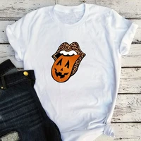 pumpkin shirt halloween tongue mouth tshirt mens fall pumpkin halloween graphic tees trick or treat tops thanksgiving top xl