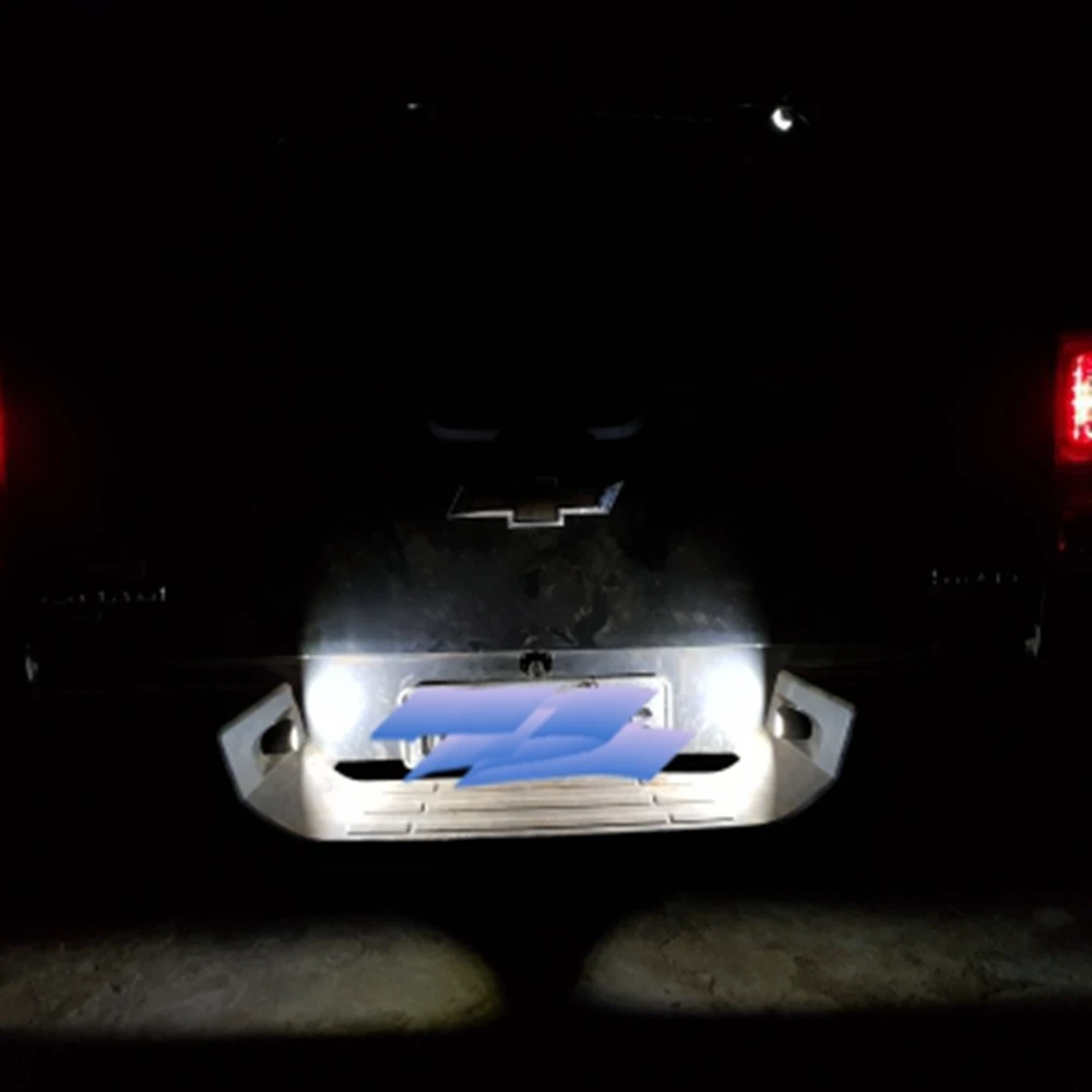 1 шт. автомобильный Грузовик 18-SMD подсветка номерного знака для Chevrolet Chevy Silverado