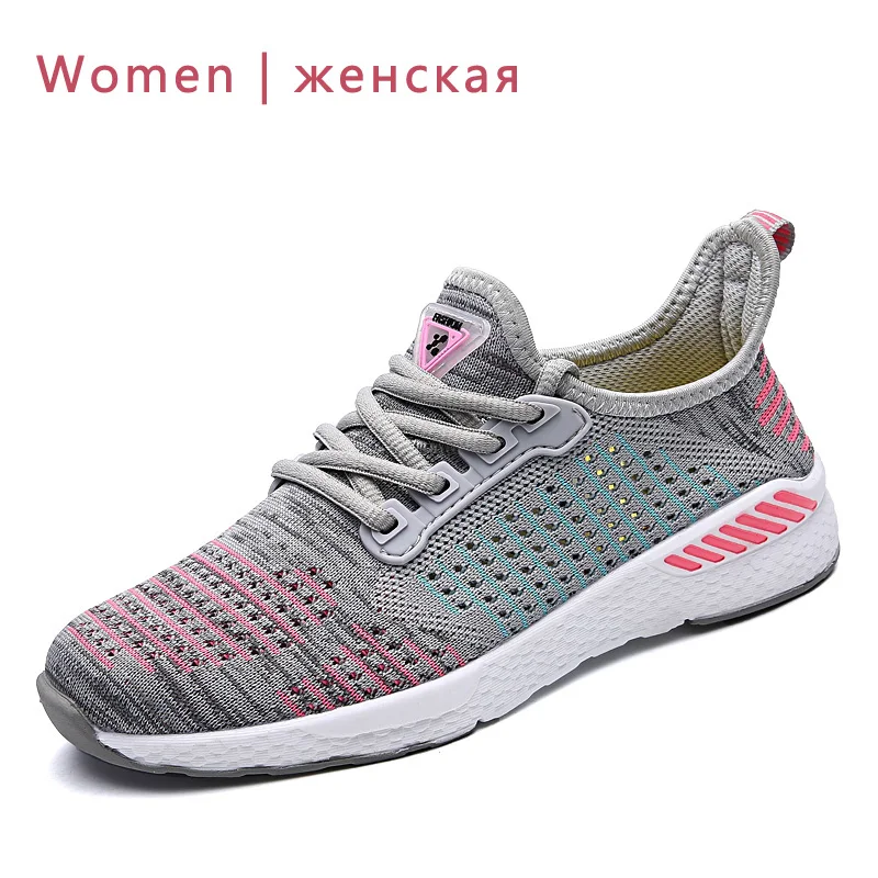 

Summer Men Shoes Lac-up Mesh Men Casual Shoes Lightweight Comfortable Breathable Couple Walking Sneakers Feminino Zapatos