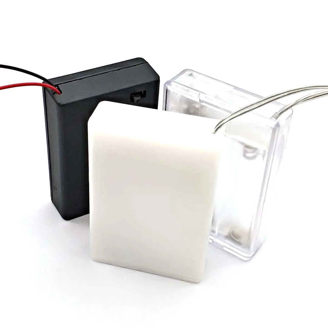 3 * держатель батарейки AA чехол с переключателем и крышкой для 4 5 в стандартный