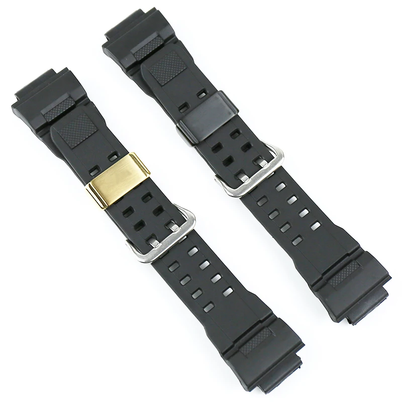 Watch accessories resin strap pin buckle metal buckle for Casio G-SHOCK watches GW-9400 men and women silicone soft sports strap
